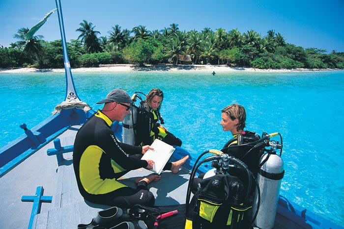maldives packing list, scuba diving