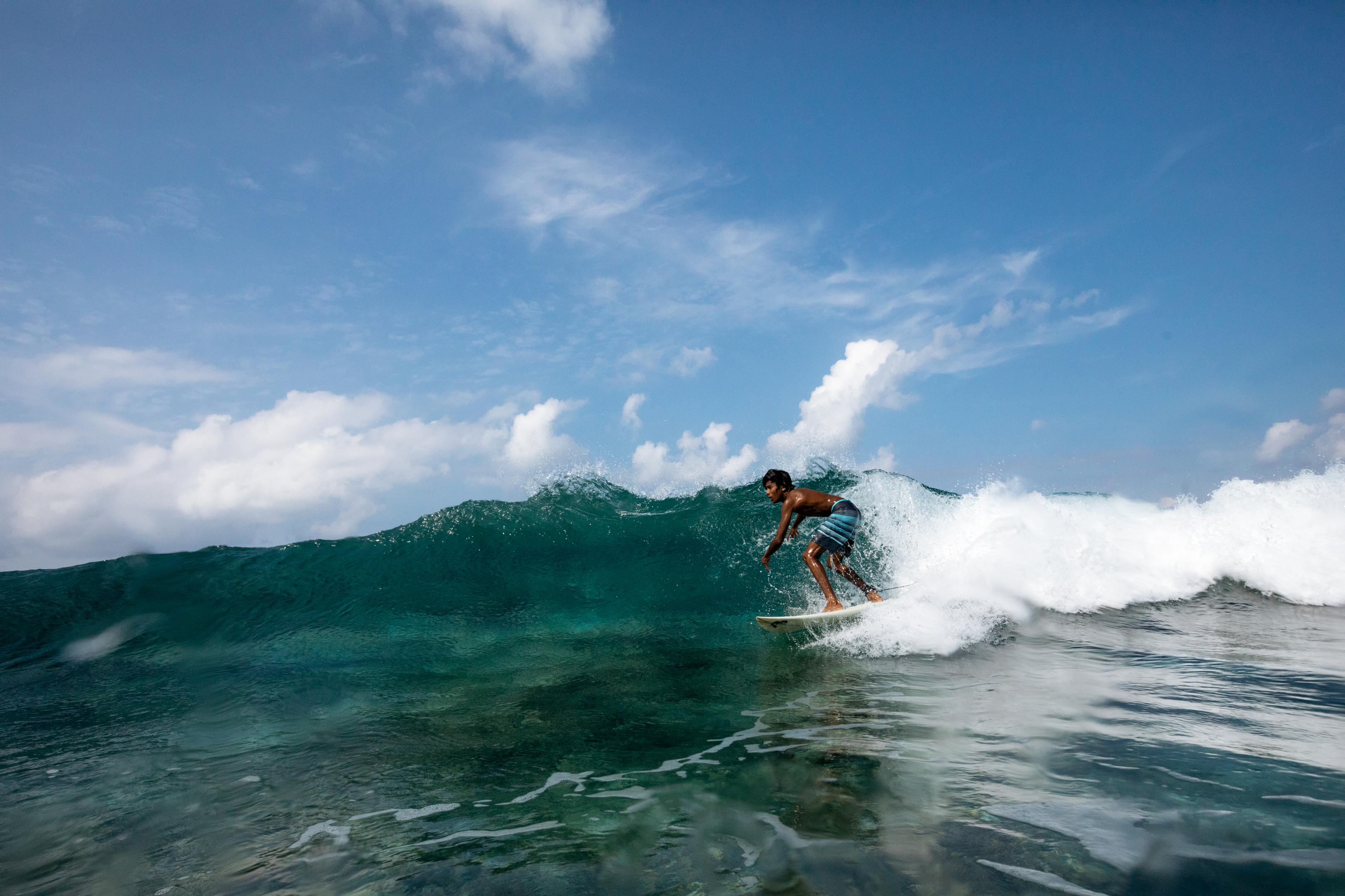 Soneva Fushi Surfing Water Sports
