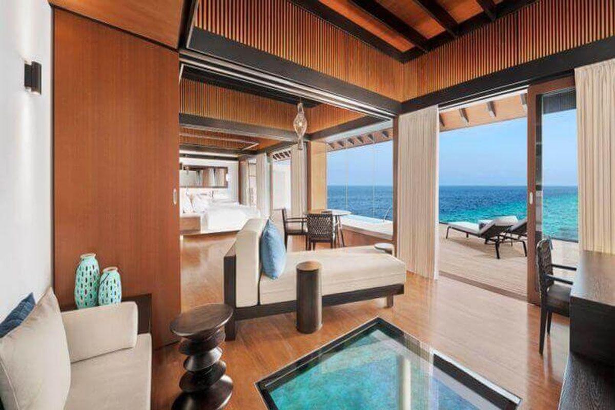 Water Villia Interior Westin Maldives Miriandhoo Resort